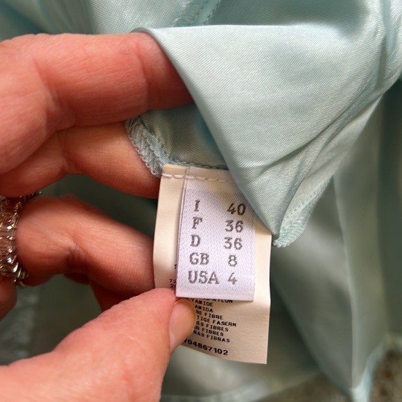 Philosophy by Alberta Ferretti ice blue knit dress - Picture 14 of 14